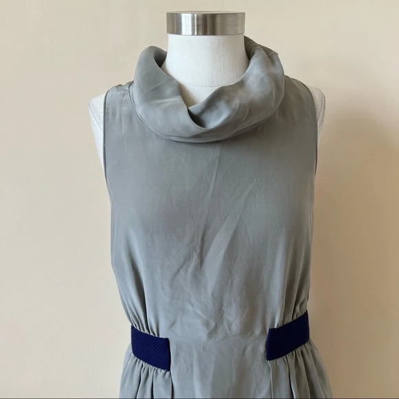 Thread social 100% silk pop color hem dress 5570 - Picture 5 of 10